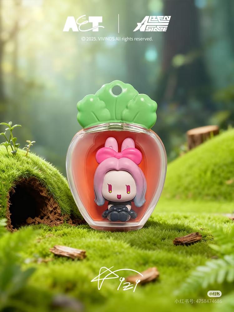 Echtes Anime Alien Stage Ivan Till Mizi Sua Luka Hyuna Cosplay Karottenkörnchen Garagenbausätze Modell Cartoon Figur Anhänger Weihnachten