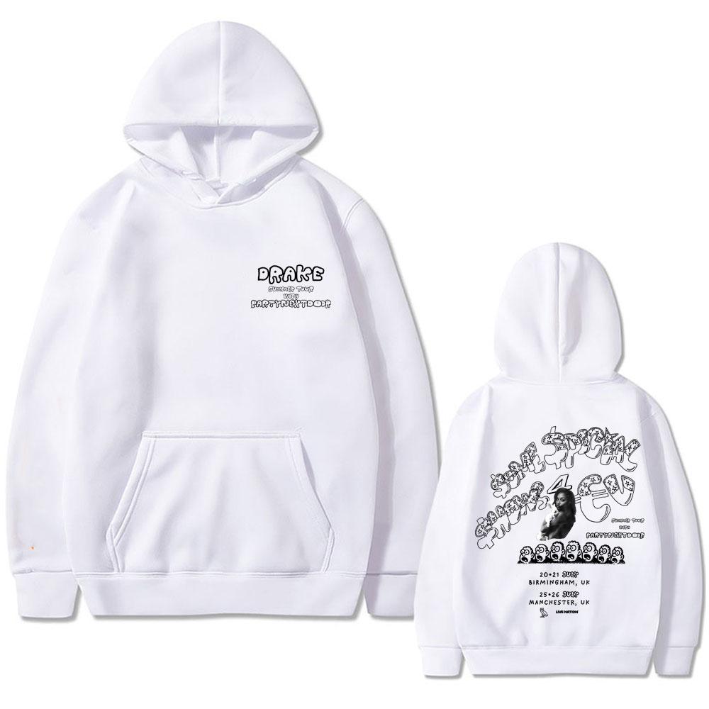 Rapper Drake Europe Tour with PARTYNEXTDOOR Hoodie Men's Women's Some Sexy Songs 4 U SSS4U Album 2025 Hip Hop Fashion Sweatshirt