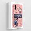 Cute Panda Case For iPhone 16 /16Plus/16Pro/16ProMax iPhone16+ Back Cover Sof Liquid Silicone Full Protection Bumper Funda Coque