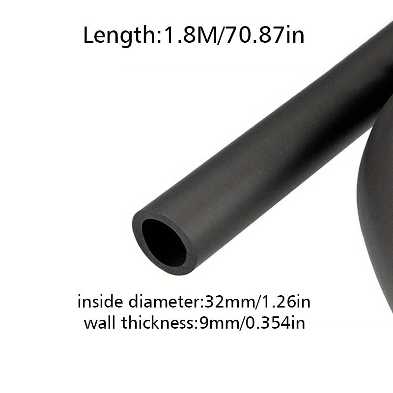 1.8/2M sponge rubber pipe PPR Thermal Insulation Pipeline Holder Foam Tube For Air Conditioning Outer Tubes Protective Sleeve