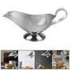 201 Stainless Steel Fruit Salad & Black Pepper Sauce Cup Commercial Grade Juice Boat for Home Restaurant Bar Use