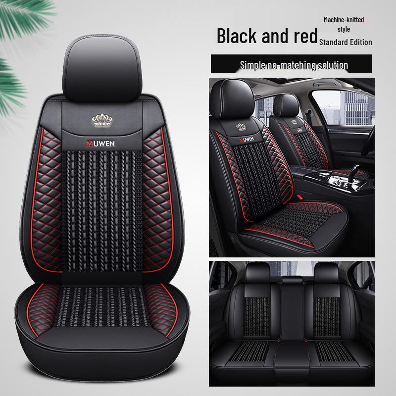 All-Season Leather Seat Covers for Honda Accord 7th to 10th Gen