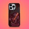 Custodia per Telefono Anime G-Gachiakuta Per iPhone 16,15,14,13,12,11,Pro,Max,Plus,Mini,XS,SE Anti Caduta Nero Opaco Bumper Rigido