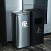 Commercial Stainless Steel Ashtray & Waste Bin
