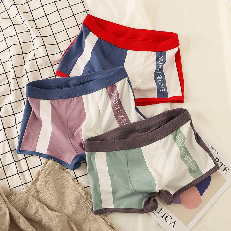 3Pcs Graphene Men Underpants Boxershorts Comfortable Cuecas Ice Silk Man Underwear Men Boxer Men's Panties Short M-3XL