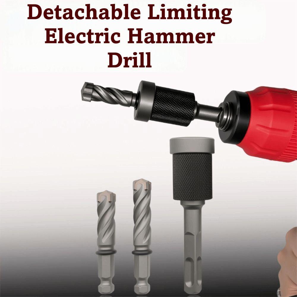 Fast Detachable Depth Stop Sharp Masonry Drill Bit Split-Design Drill Bit Concrete Drilling