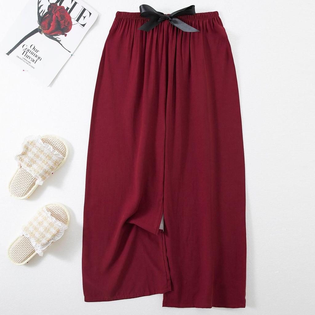 Cotton Silk Pajama Pants for Women, New Summer Style, Thin Cotton Casual Pants, Can Be Worn Outside, Large Size Home Pants