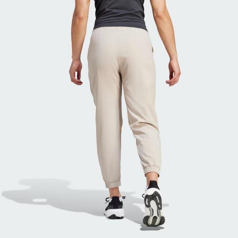 adidas Aeroready Train Essentials Minimal Branding Webhose Damen Unterteile Beige IJ5924