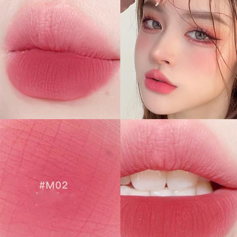 

помада матовая туманная для лица бархатная глина для губ красная глазурь для губ для придания белизны блеск для губ крем для губ 3g