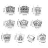 5pcs/lot Antique Silver Color Hollow Pendant Charm For Jewelry Making DIY Necklace Bracelets Bag Clothing Charm Accessories