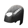 ABS Car Gear Shift Knob Head Trim Cover for Lexus NX260H 350H RX350H   2024 2025 Carbon Fiber Black