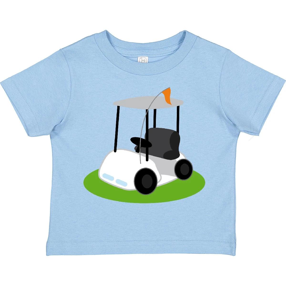 Inktastic Golf Cart Golfing Toddler T-Shirt Golfer Future Cute Sports Hobbies 150