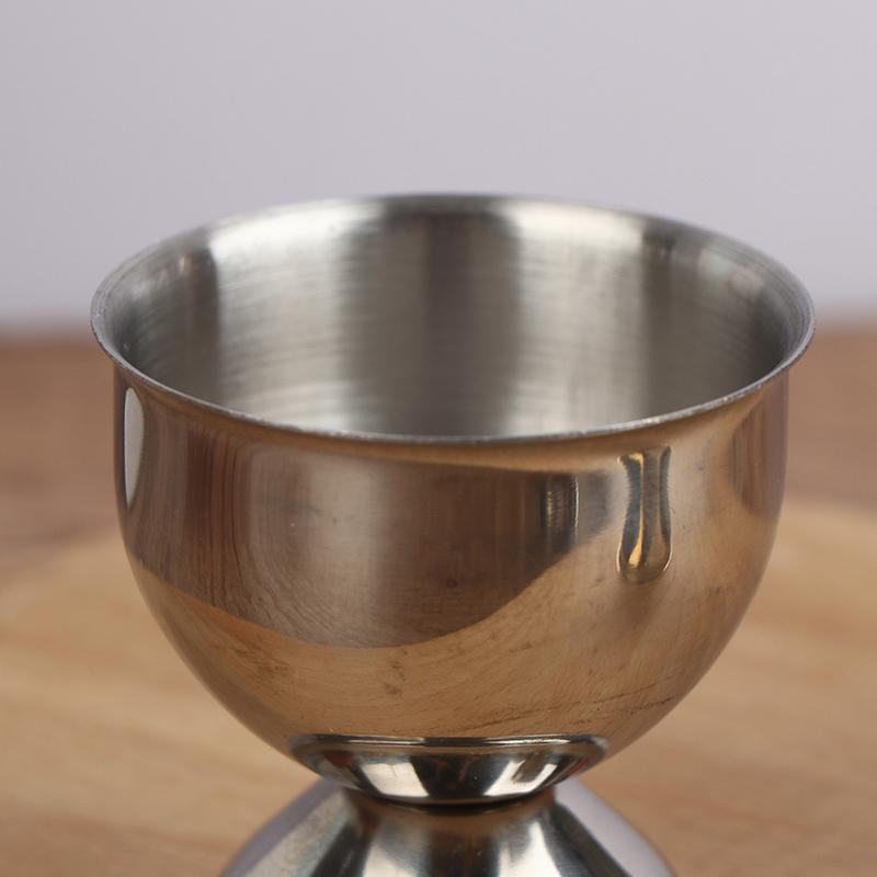 4 Stück Eierbecher Set Praktisch Edelstahl Gekochte Eierbecher Ständer Halter Eierhalter Küche Frühstück Kochwerkzeug