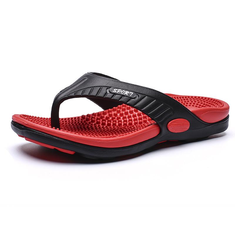 Men's Casual Fashion Massage Flip-Flops: Versatile Indoor/Outdoor Sandals