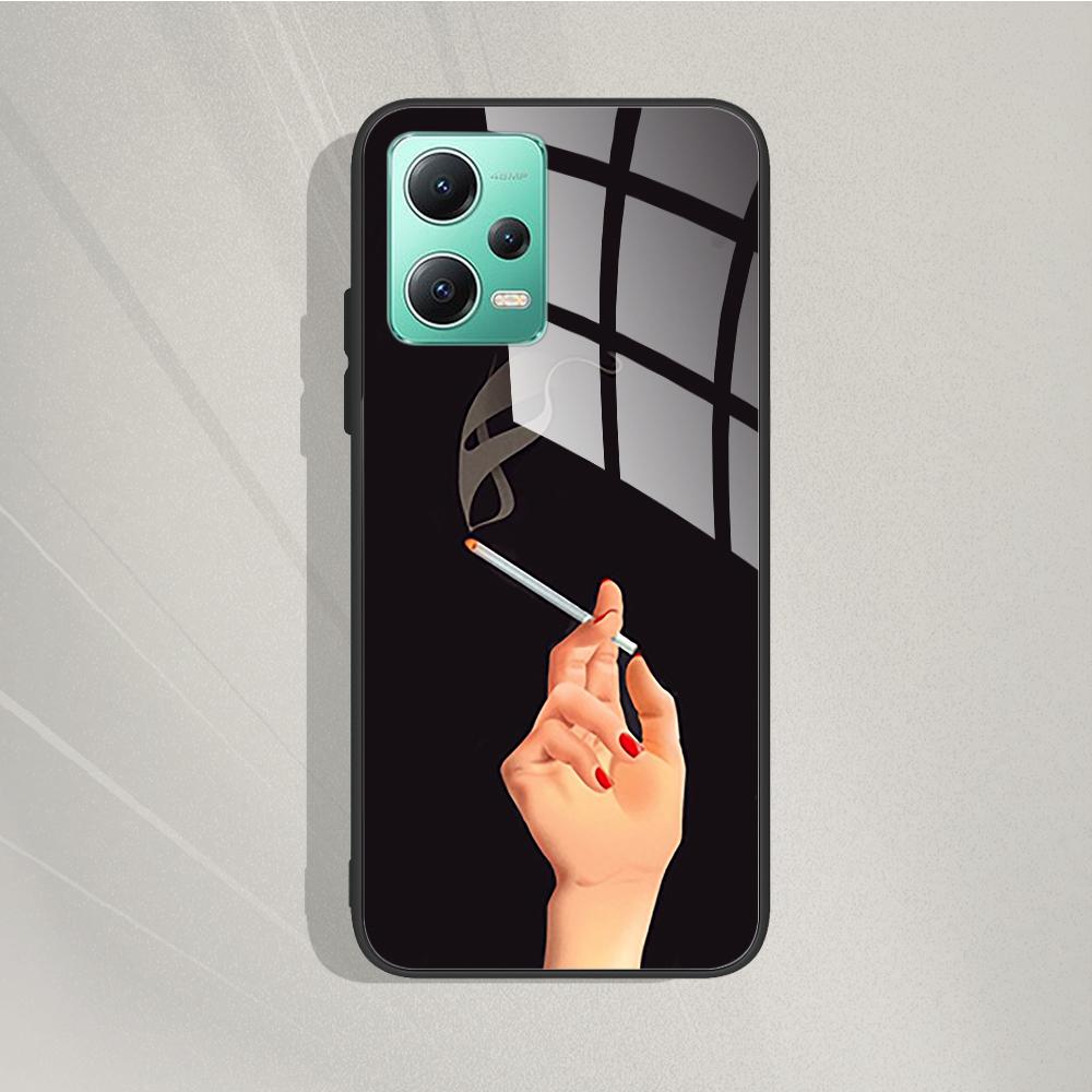 Gehärtetes Glas Handyhülle Für Xiaomi Poco X5 Pro 5G Rückseite Für Xiomi Poco X5 Pro X5pro Hülle Silikon Handy Schutzhüllen