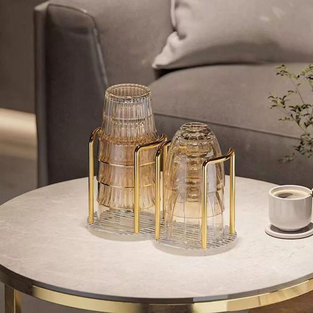 Verdickter Acryl Einwegbecherhalter 1/2 Fächer Becherextraktor Papierbecherspender Bürogebrauch