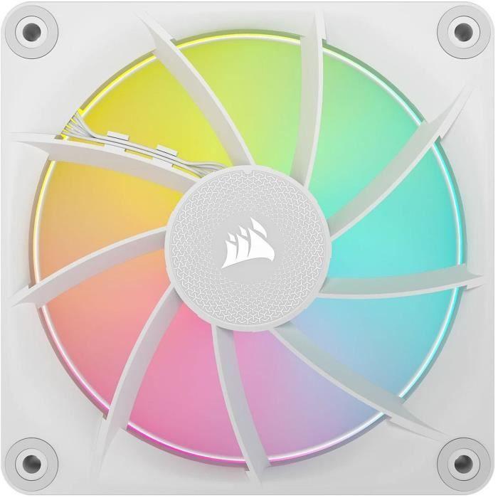 Refroidissement PC - CORSAIR - CO-9051029-WW - Kit De Démarrage Ventilateurs iCUE LINK LX120 RGB White