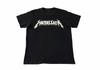 Vintage Style Metallica Metal Rock Band Part 3 Tour Tee Big Logo Printed Tee T-shirt Inspired Designer Streetwear Size M L C417j