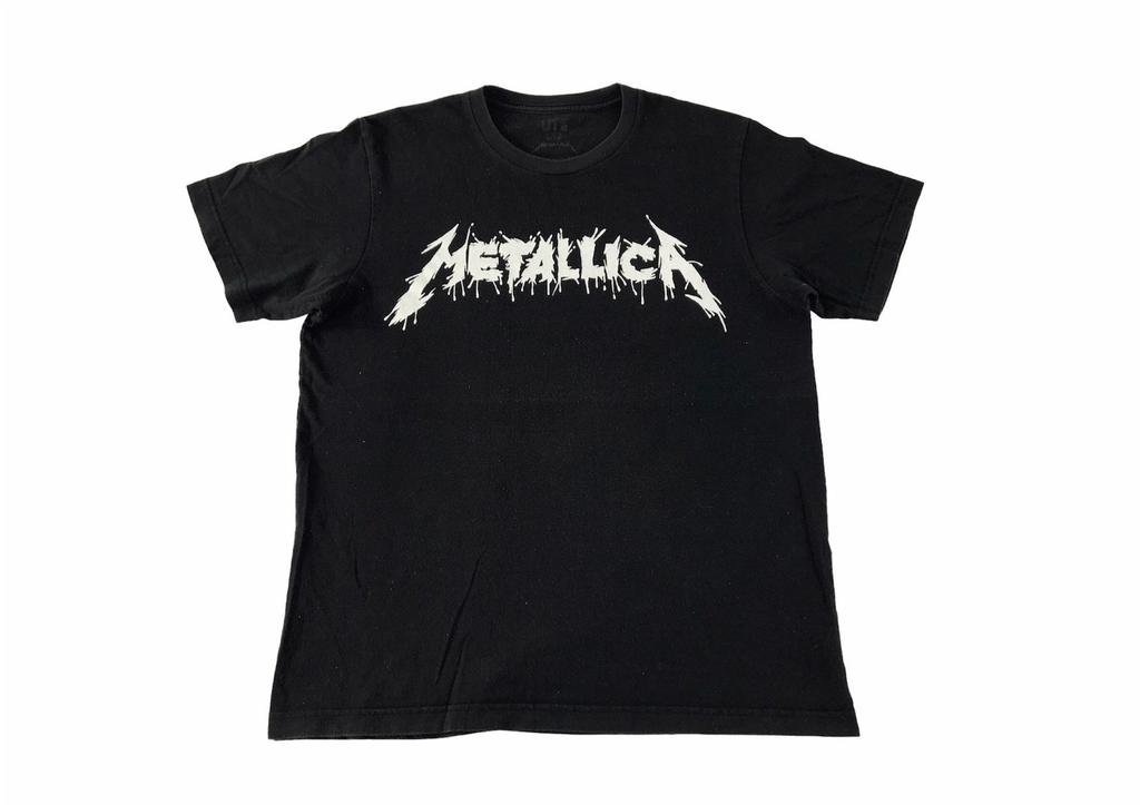 Vintage Style Metallica Metal Rock Band Part 3 Tour Tee Big Logo Printed Tee T-shirt Inspired Designer Streetwear Size M L C417j