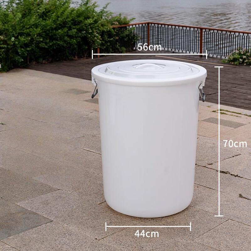 Morona Thickened Plastic Storage Bucket with Lid