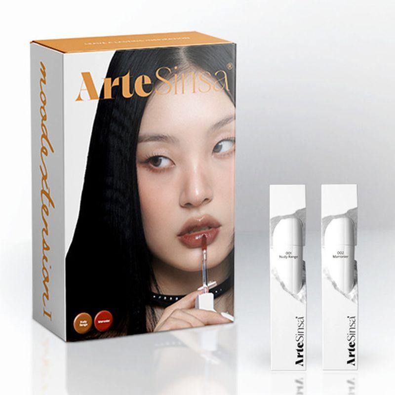 ArteSinsa [NEW Color] Mood Extension (2-piece Dewy Fit Tint Renewal Set) (005 Orchid Scented + 003 Rose Rose)