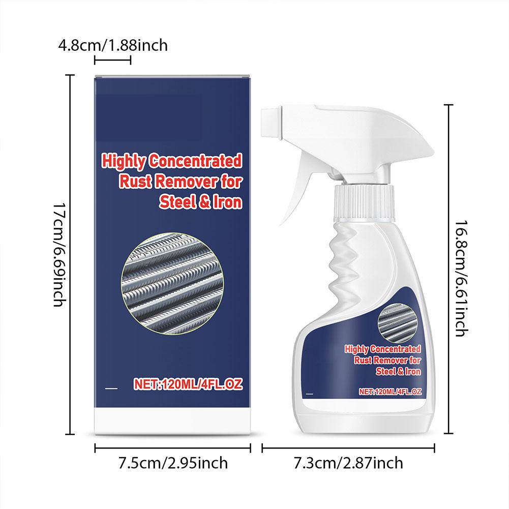 Metal Rust Remover Multifunctional Automotive Wheel Polishing And Refurbishing Agent Faucet Rust Remover Super 120ml