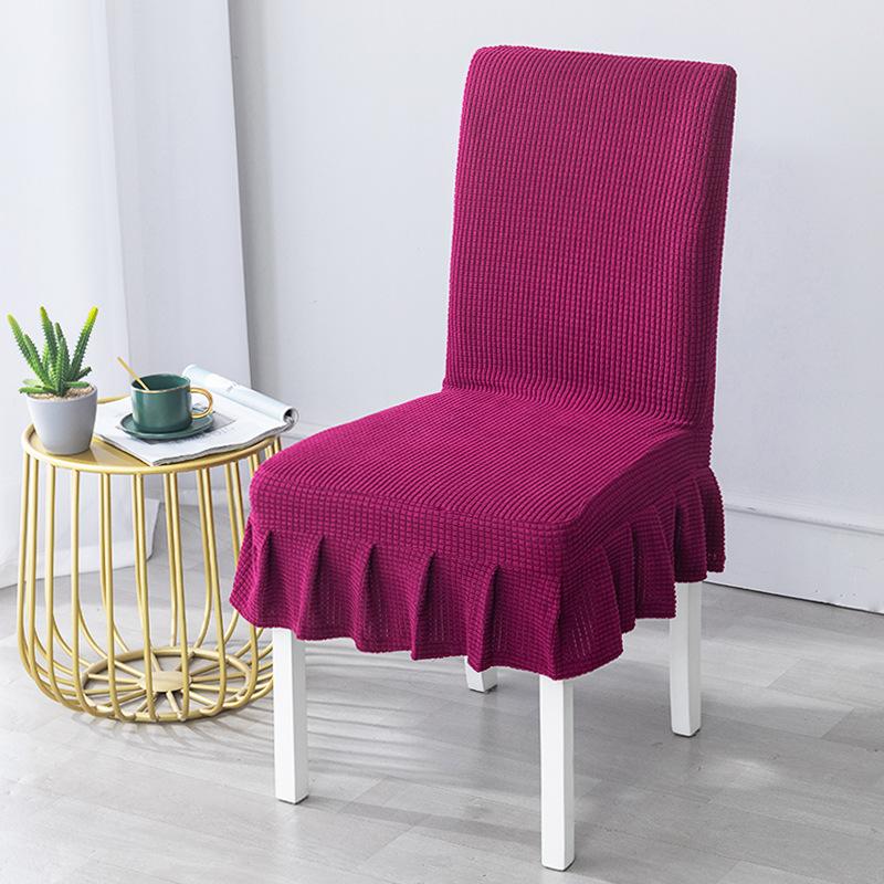 Thickened Chair Cover Chair Cover Cushion Backrest Integrated Seat Cover Stool Cover