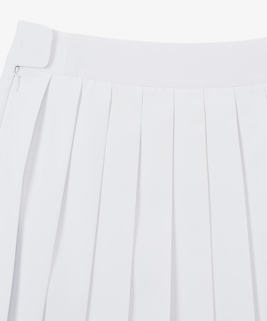Lacoste Women'S Tennis Tape Tipping Skirt Jf231E-56Gr 001