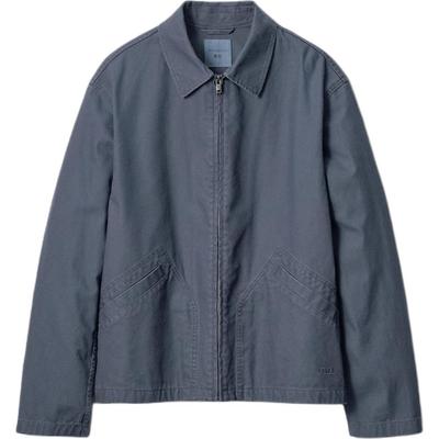Uniqlo X JW Anderson Collaboration SS26 Embroidered Logo Pattern Zipper Work Jacket Unisex Jackets 484249-67