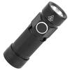 Portable Mini Pocket LED USB Flashlight Waterproof White Light Ultra Small Torch