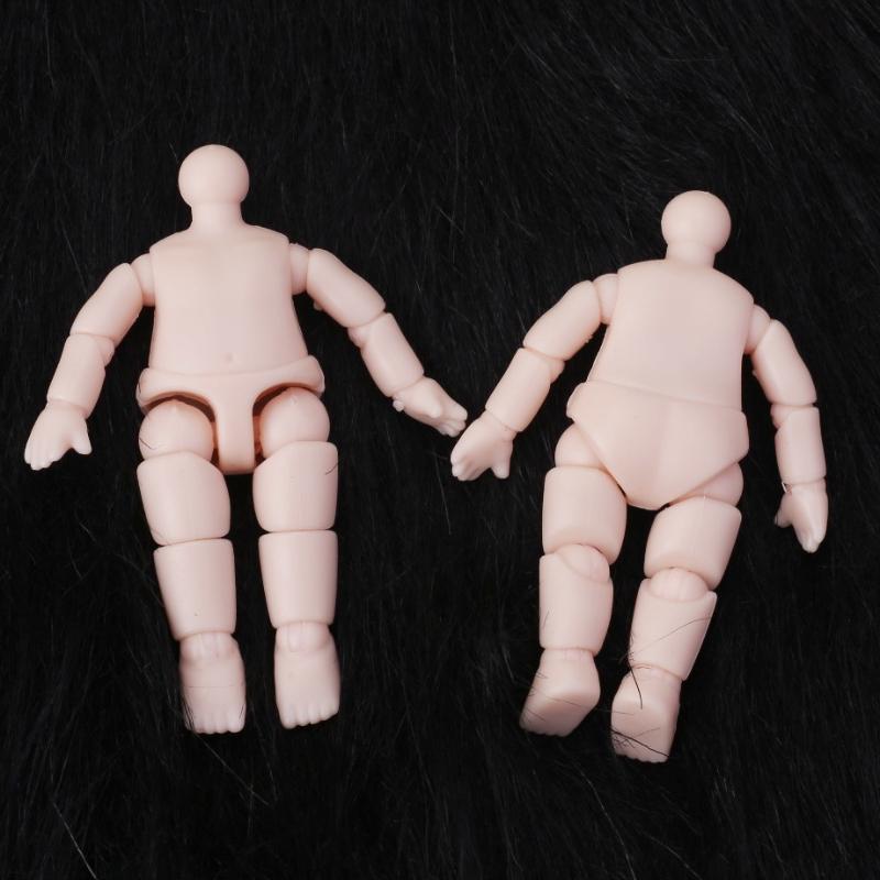 1Pcs 4 Inch Anime Doll Princess Accessories Mini Doll Or Body Replacement Part 6.3Cm Height Body With Muti Joints