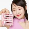 Set Pennelli Make-up Arrotolabile Rosa 6pz