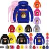 Childrens Roblox Cartoon Print Hoodie Sweater Long Sleeve Fashion Tops Pullover