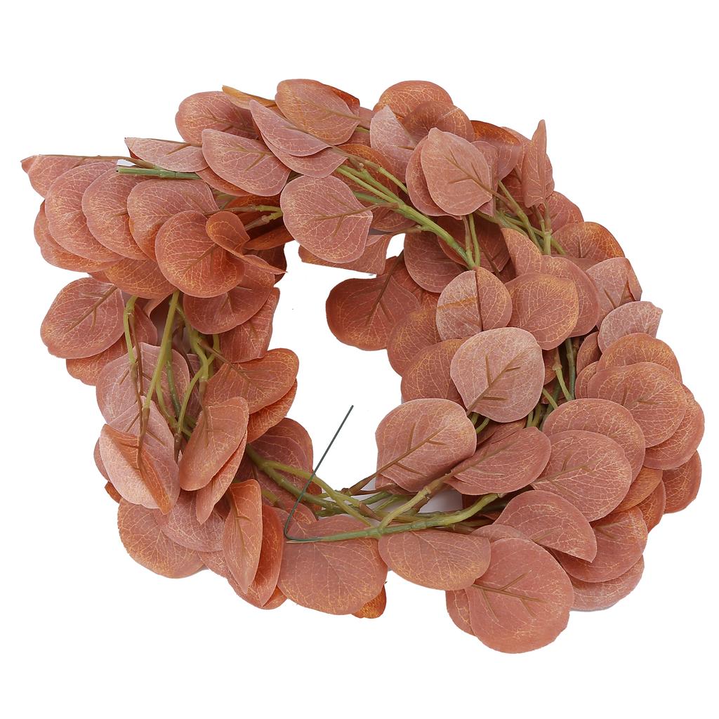 Künstliche Blätter Stoff Simuliert Exquisites Grün Eukalyptusgirlande für Zuhause Hochzeit