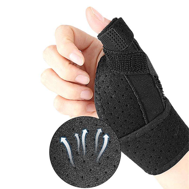 Gloves Elastic Adjustable Tendon Sheath Wrist Guards Breathable Support Portable High Quality Thumb Gloves Unisex