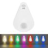 Toilet Light Motion Detection 8LED RGB Color Changing Motion Sensor Light Indoor Rechargeable Bathroom Night Light Accessories Decor