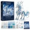 3D Design Beaded Animal Kit Handmade Material Bead Art Kit DIY Beading Craft Set  For Beginners