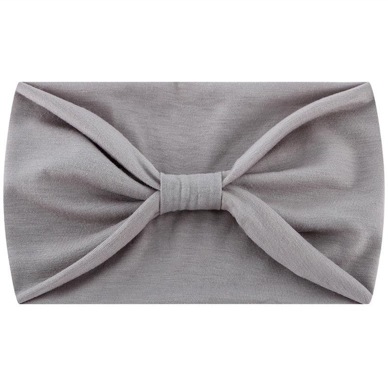 Women's Wide Elastic Sports Headband, Solid Color Yoga Sweatband for Running Workout
