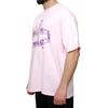Puma Casual Breathable Sports Letter Print Round Neck Short Sleeve T-Shirt Unisex Tops Pink 625347-01