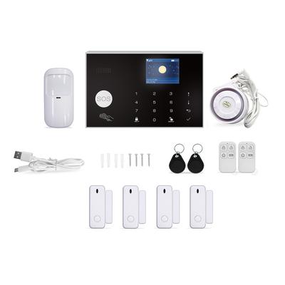 2G/WiFi TY Draadloos Huis Alarmsysteem 2,4-inch TFT Kleuren Touchscreen Alarmpaneel Afstandsbediening