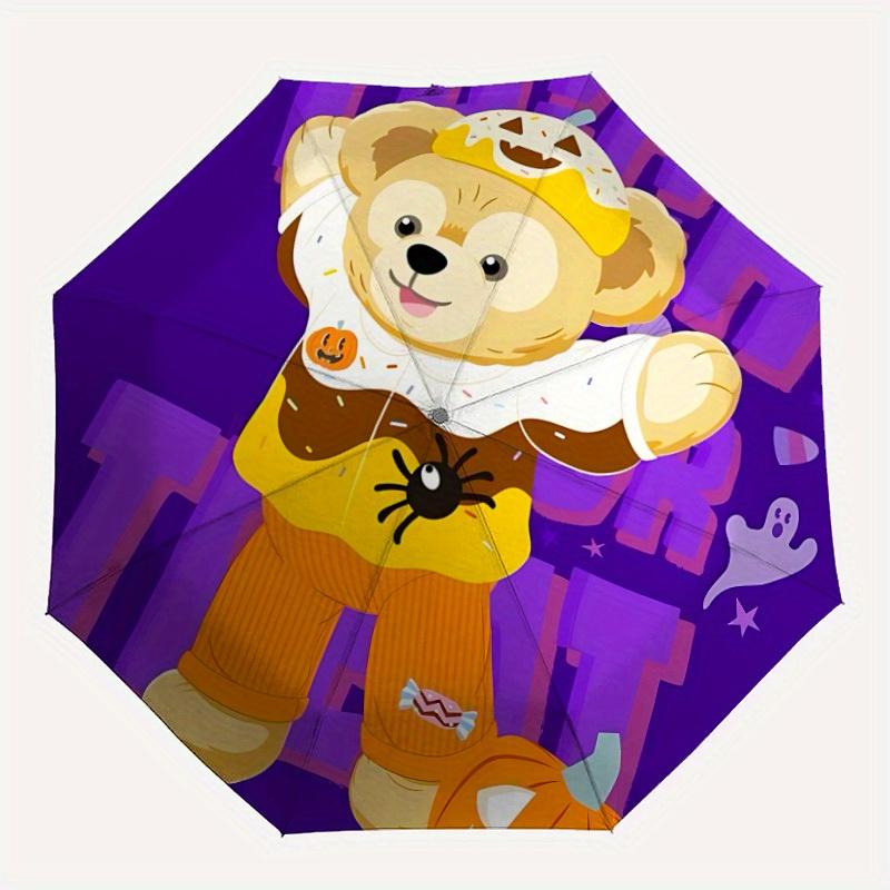 

1pc Halloween Duffy Automatic Umbrella 8-Bone Design Compact Gear for Outdoor Travel,Perfect Gift for Friends Birthdays yy250815017