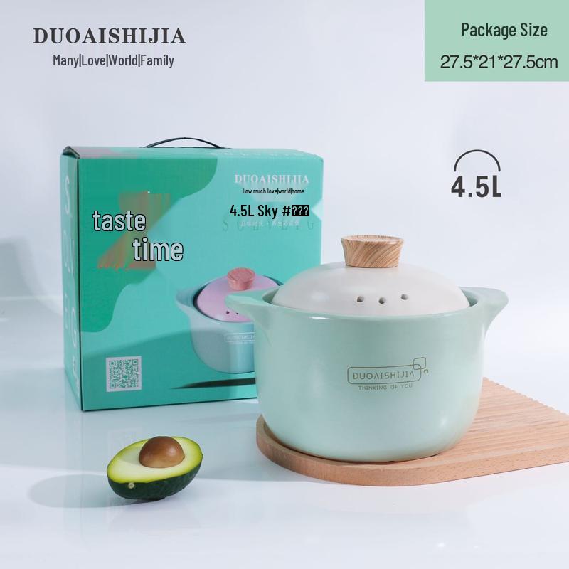 

STJMDSH 4.5L Ceramic Stew Pot