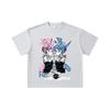 260 GSM Double Yarn 32 Count 100% Cotton ReZero V1 Print Unisex Heavy Cotton T Shirt