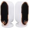 Desktop Space Heater Office Indoor Small Quiet Portable Vertical Hot Cold Dual Use White