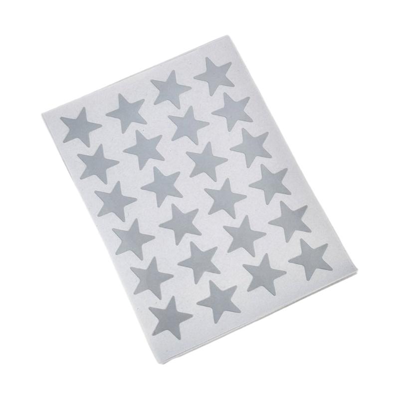 Glittering Metallic Star Sticker Adhesive Star Sticker Label for Scrapbooking Wrapping Journal Kid Motivational Sticker