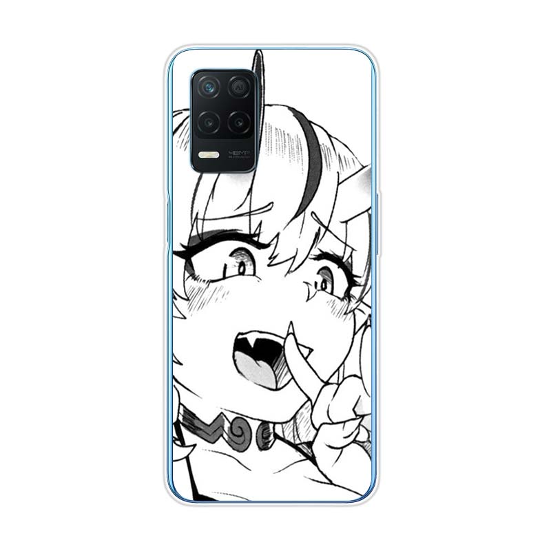 Anime Girl Japan Faces For Realme 8 8i V3 V5 GT Neo Flash Edition Explorer Master Neo2 Narzo 30 50i 50A C21Y Phone Case