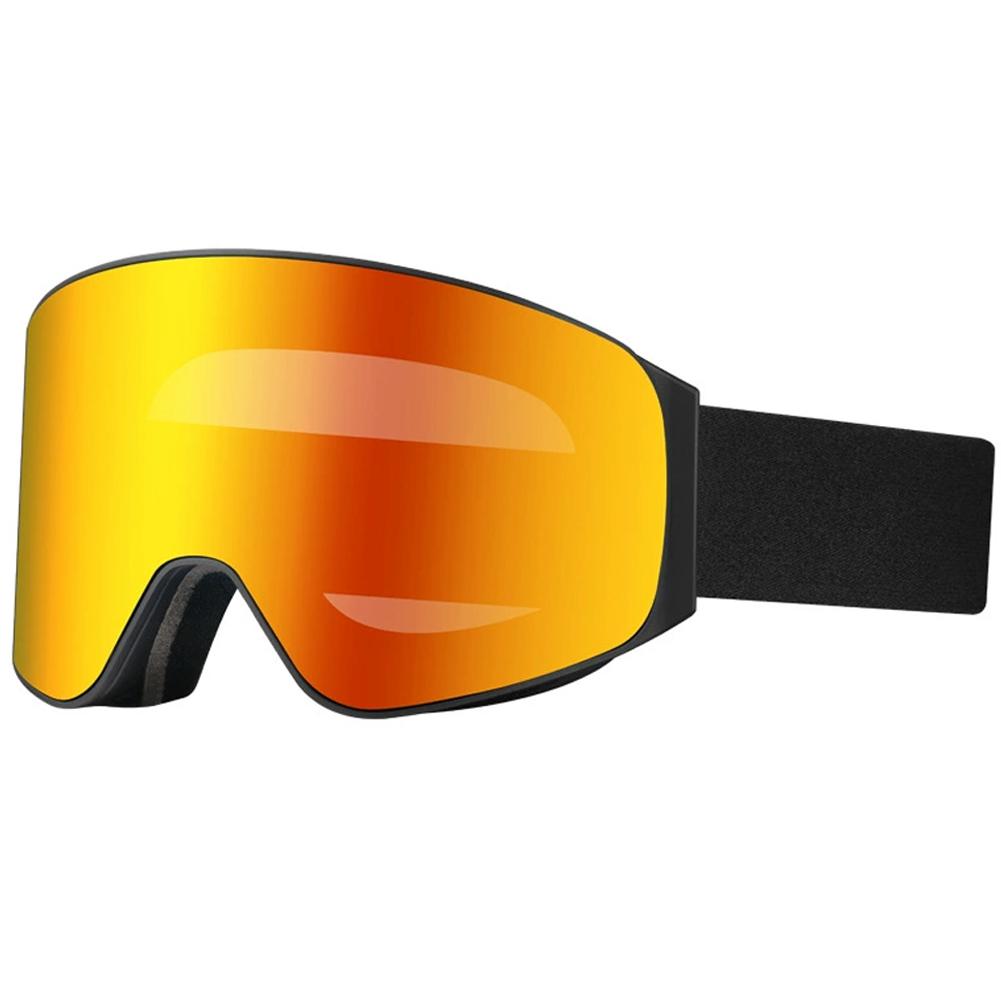 Magnetic Suction Ski Goggles With Colorful Lens Anti-Collision Anti-Glare UV Resistant Snow Sports Goggles Outdoor Sport Goggles