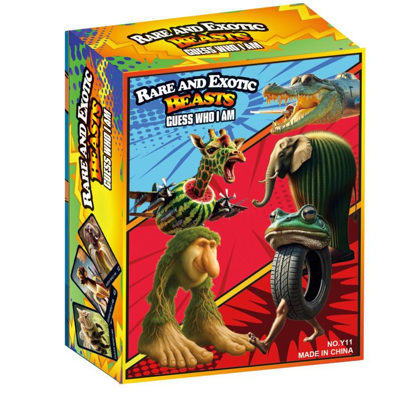 Classic Chinese Mythology Card Game - English Version for Party Entertainment