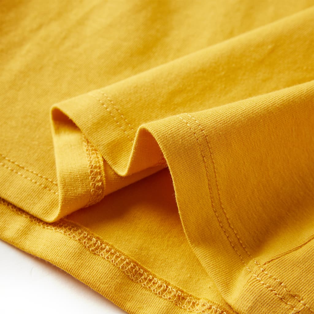 Children's Long-Sleeved T-shirt, Ochre, 116