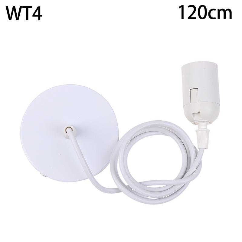 E27 Hängelampenfassung mit 0,5/0,8/1/1,2/1,5/2M Hängekabel Deckenlampensockel für Haushaltshänge-Pendelleuchte Kronleuchter